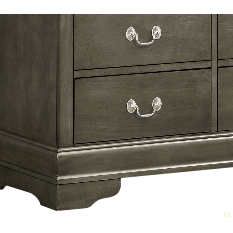 Commode télé Louis Phillipe, Gris