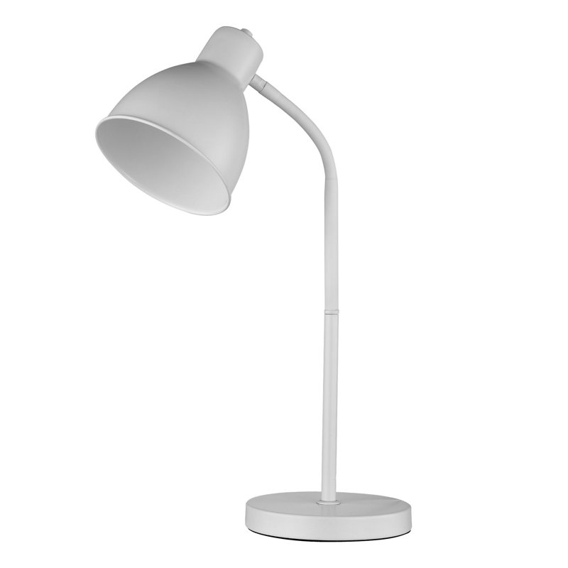 Cenecharl Metal Desk Lamp, White