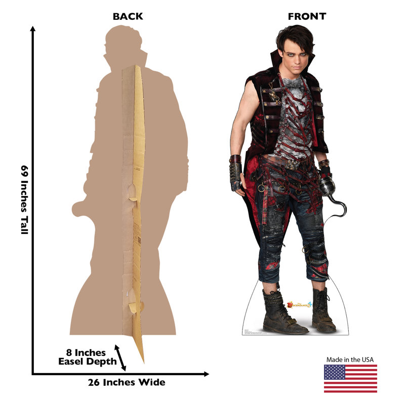 Harry 69'' Disney Descendants 3 Cardboard Standup