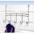 Duchess Metal Over-the-Door 5 - Hook Wall Mounted Coat Rack