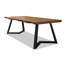 Bureau rectangulaire en bois massif-1553039129