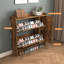 Armoire de rangement pour chaussures avec deux tiroirs rabattables