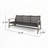 75.25" Outdoor Wood Paito Sofa-2007031473