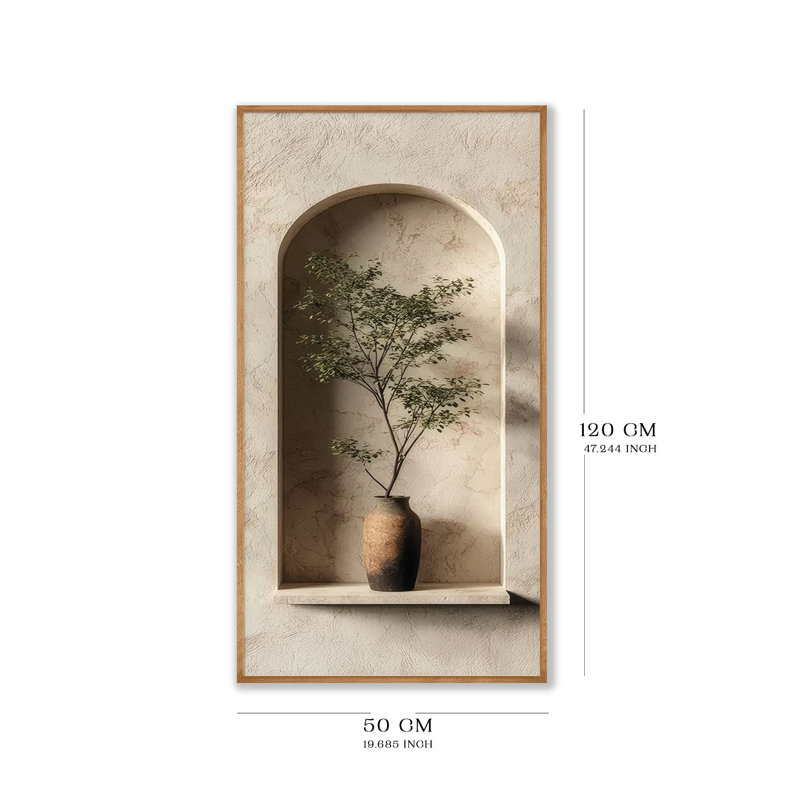 Superbe peinture décorative en panneau de fibres à densité moyenne, 27,6 po x 13 po | Cadre 100% bois massif (épaisseur: 0,8 po) | Impression numérique vibrante, pour la décoration intérieure, le salon et le bureau | Ajout d'art mural élégant