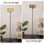 Lampe sur pied traditionnelle 65 po Amirie