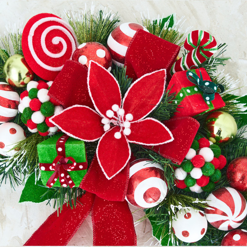 Ornement de Noël menthe poivrée