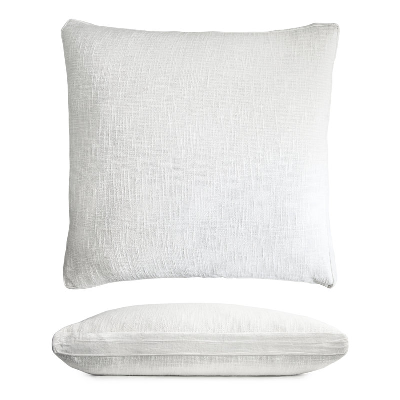 Chunky Coverlet, King Quilt + 3 Euro Shams, White