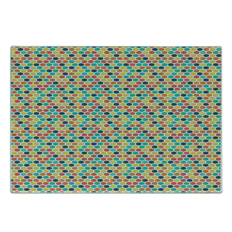Multicolore planche à découper Ambesonne