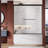 56"-60" W x 62" H Semi-Frameless Double Sliding Tub Door-59866364