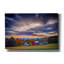 Art paroissial sur toile, "Ciel d'oasis en paon" par Rick Berk-1339573619