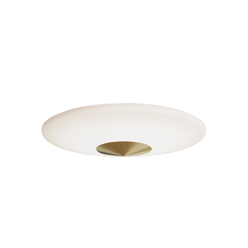 Alpine - LED Flush Mount - 17" - Light Antique Brass, Light Antique Brass