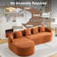 Canapé modulaire Curved Cloud-126257207