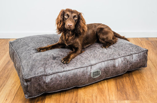 Archie & Oscar Grey Pet Bed