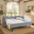 Cozy Gingham Daybed With Trundle  Sofa Bed No Box Spring Needed-598838730