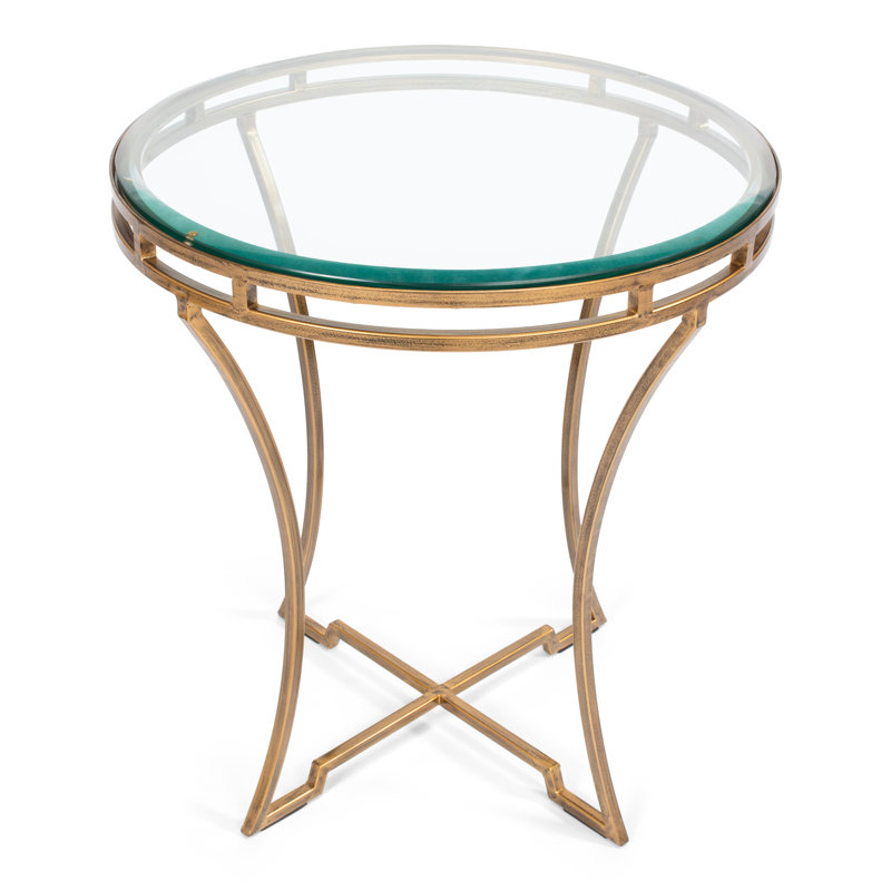 Glass End Table