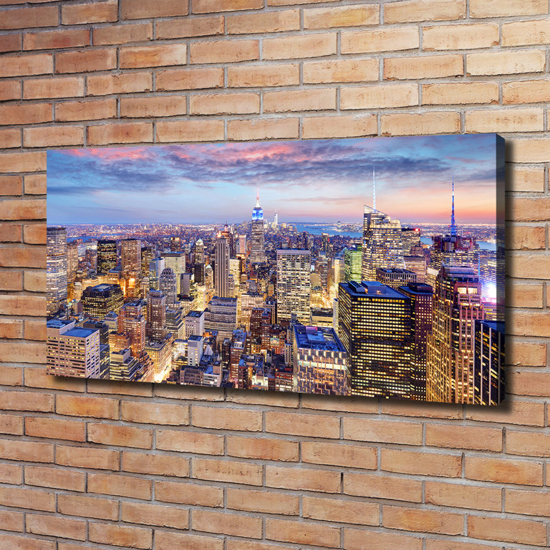 New York - Wrapped Canvas Print