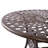 Round Outdoor Dining Table Umbrella Hole , 41 " W 41 " D-1532495587