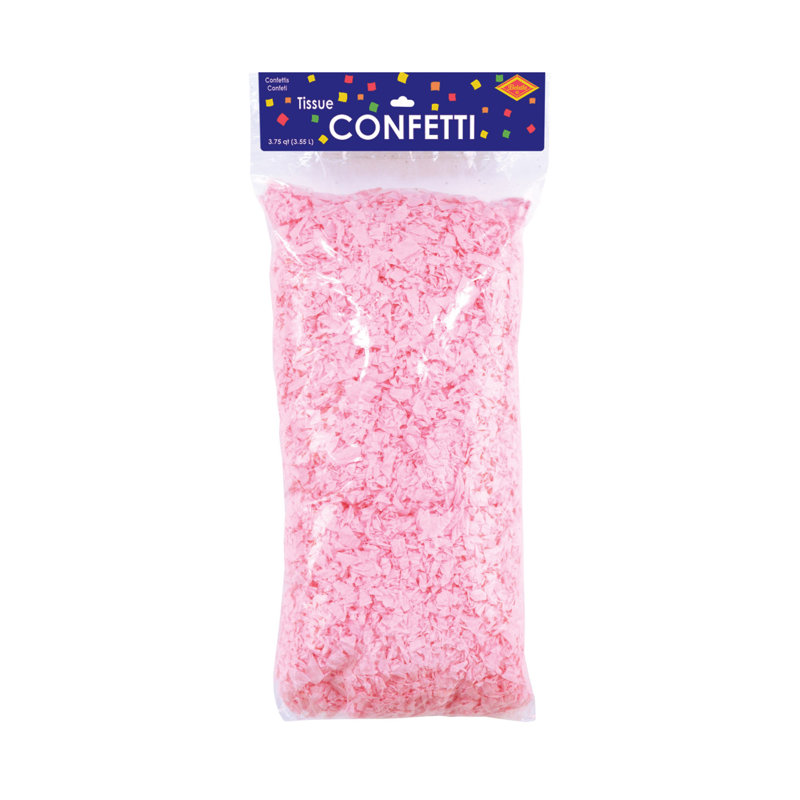 Tissus confettis, Rose