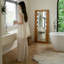Miroir pleine grandeur en bois naturel