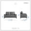Causeuse en cuir Nashely-781195918