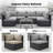 Custom Size Outdoor Cushion Cover Set Replacement Slipcovers for Specific Patio Seating Groups-347180377-361808171-361808170