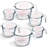 Eatex Borosilicate Glass Measuring Cup Set