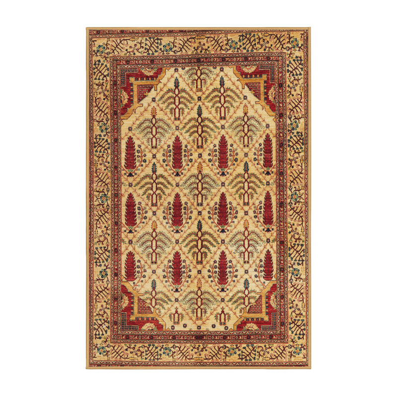 Tapis abstrait 4156, Rectangle 8 pi x 12 pi