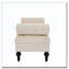 Banc de chambre à coucher, banc de bout de lit, banc rembourré en velours avec 2 coussins amovibles, repose-pieds rembourré confortable, repose-pieds pour chambre à coucher, salon, entrée-837249684