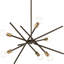 Lustre sphérique spoutnik à 6 lumières Pondview-1615576324