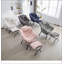 Méridienne moderne avec repose-pieds, accoudoirs et poche latérale pour une lecture confortable et une détente dans les petits espaces-369000329
