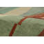 Art Deco Hand Knotted Wool Geometric Area Rug-2126168084