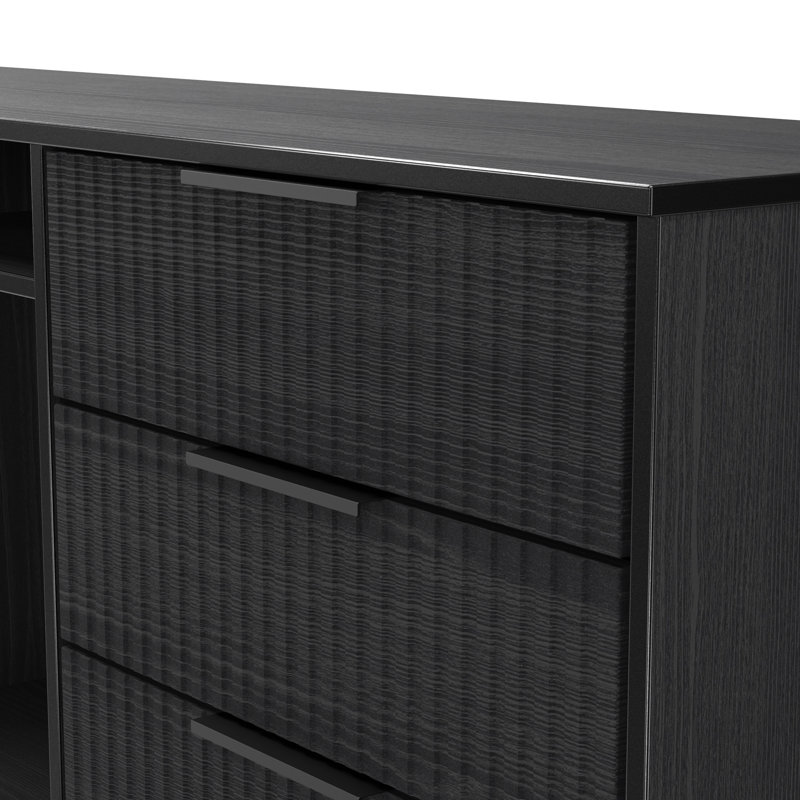 Bernat 152cm Sideboard, Black