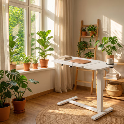 Table de lit en acier réglable en hauteur VEVOR 80 cm L x 47 cm P x 13 cm H
