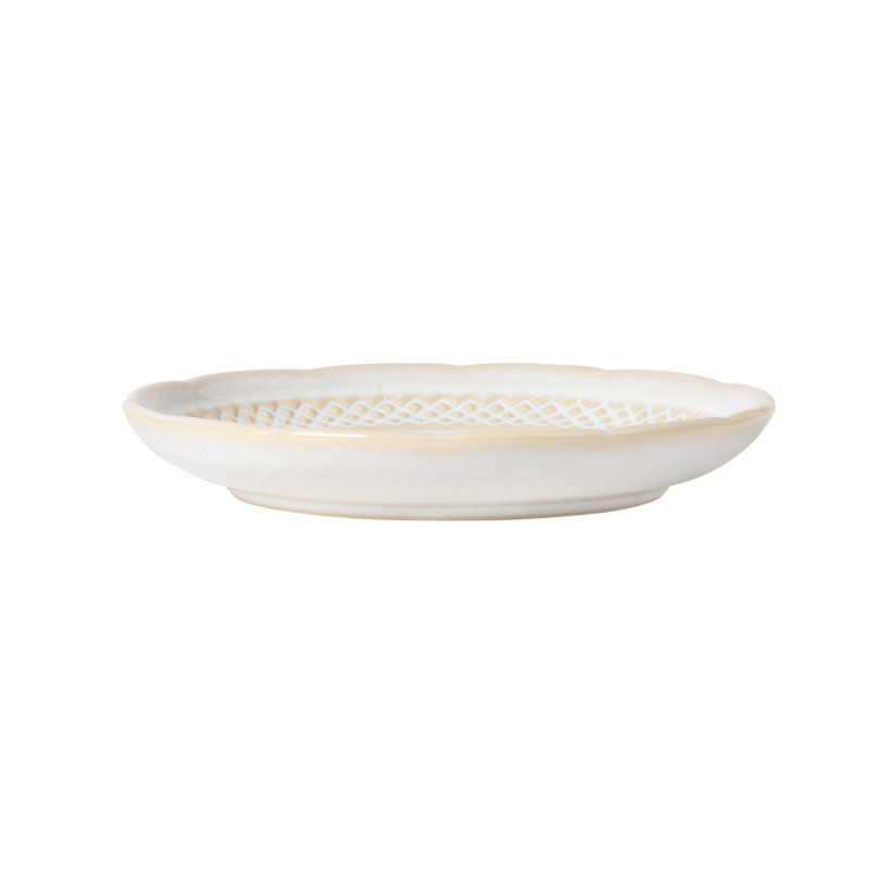 Cristal Handmade Stoneware Appetizer Plate