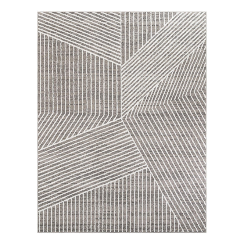 Tapis Latitude Run® Orkla Nikolis gris, Rectangle 10 pi x 13 pi 1 po