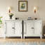 Armoire de rangement 2 portes Azareyah