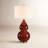 Baxley Gourd Burgundy Table Lamp