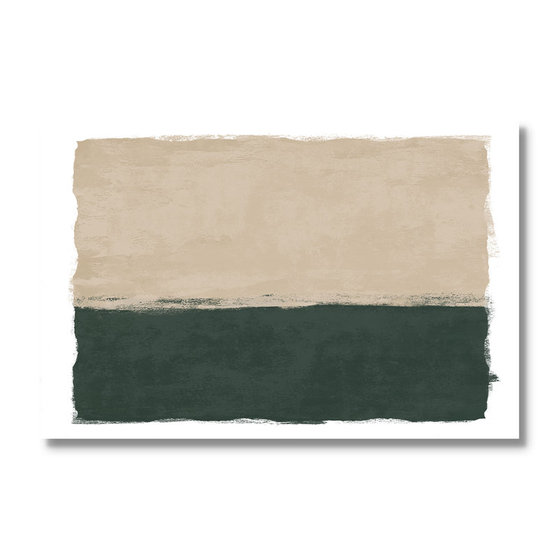 «Emerald Forest II - Landscape Version Print» par Natalie Carpentieri, Ne s’applique pas, L 18 po x H 12 po, Toile tendue