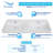 47.2" Solid Surface Resin Streamline Vanity Top