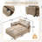 Sleeper Couch Bed Sofa-130373019