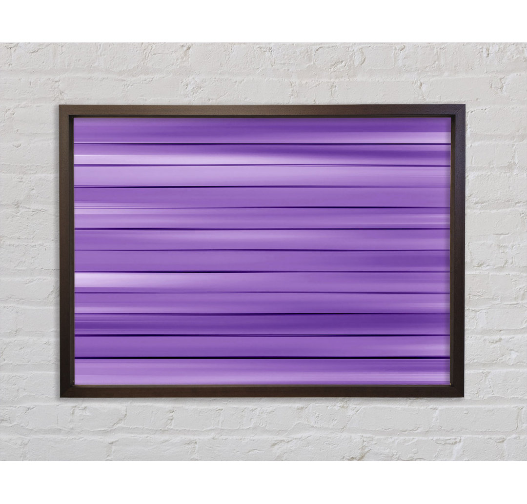 Just Purples - Einzelne Bilderrahmen Kunstdrucke auf Leinwand