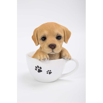 Teacup Labrador Puppy Statue