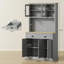 Armoire de cuisine autoportante Tall Pantry-1553745879