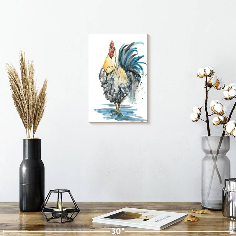 Brampt Rooster Splash II, H 12 po x l 8 po