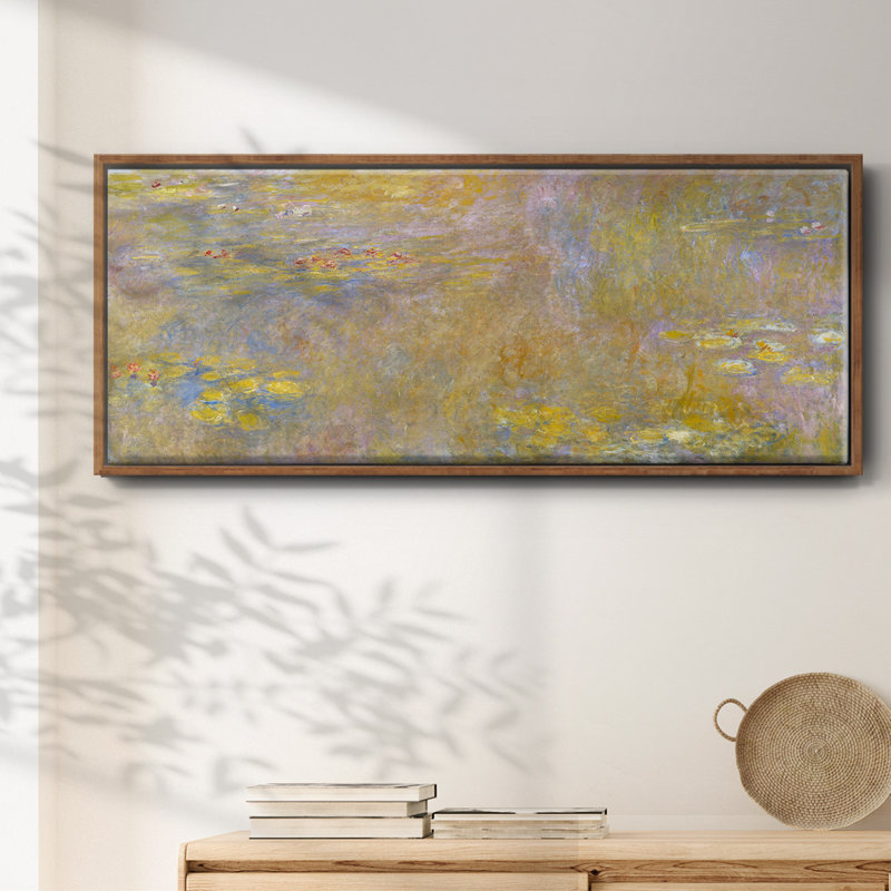 Water  Lilly II- Framed Canvas