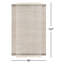 Tapis beige en laine Tina-1753519817