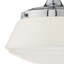 Lisette Glass Semi Flush Mount