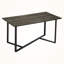 Ensemble de tables modernes en stratifié bronze H 24,1 po x l 17,71 po x P 17,86 po Kaira