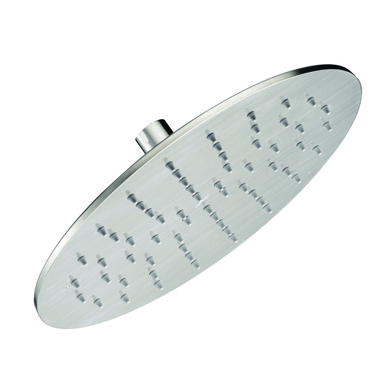 Drench Rain FIixed Shower Head, Brushed Nickel