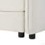 Canapé-lit modulaire surdimensionné à siège profond avec 3 repose-pieds et coussins moelleux, canapé-lit modulaire pour salon, appartement, combinaison de bricolage en chenille (modulaire)-1782405348